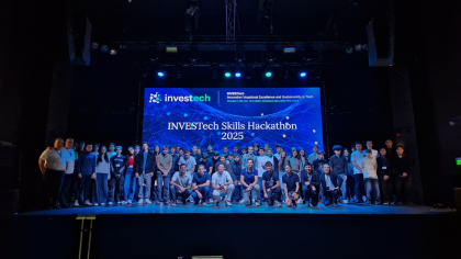 ТУЕС беше домакин и организатор на международния INVESTech Skills Hackathon 2025