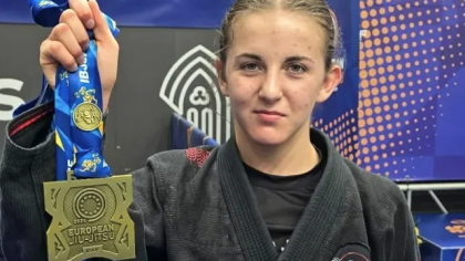 Дара Панайотова от 10А с два медала от европейското първенство по бразилско джиу джицу